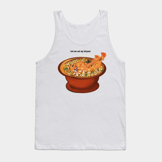 Biryani Tank Top by Mermaidssparkle